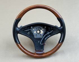 2304602718 Mercedes-benz 09-12 R230 Sl550 Sl600 Steering Wheel Wood With Paddle Shifters Black Oem