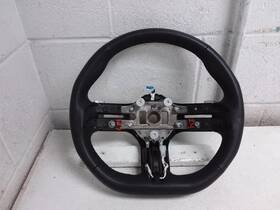 235-10381 Mercedes-benz 2023 C300 Black Leather Steering Wheel Oem With Paddle Shifters