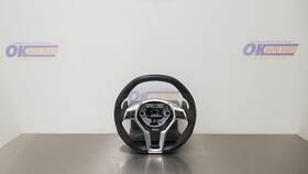 235.mb1h13 Mercedes-benz 13 Cls63 Amg C218 Steering Wheel Black Leather And Suede