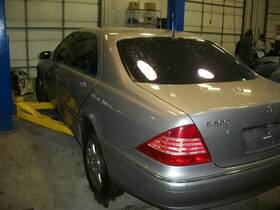 235.mb1q05 Mercedes-benz S500 2005 Steering Wheel 547688
