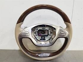 235.mb1q15 Mercedes-benz 15 2015 S550 Sedan Steering Wheel Beige Wood Grain