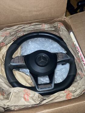 235.mb1q17 Mercedes-benz 17 2017 S63 Amg 222 Type Designo Steering Wheel Left Driver