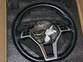 24646052039e38 Mercedes-benz Oem 2013-2014 C-class W204 3-spoke Sport Steering Wheel With Switches