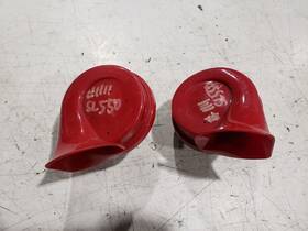 613.mb1y03 Mercedes-benz Left And Right Horn Alarm Siren - 2003 Sl500 R230 Convertible Oem
