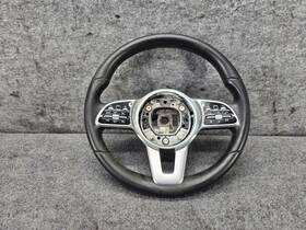 A0050071999 Mercedes-benz Steering Wheel Black Pedal Shift Assembly W177 A220 Cla250 Oem