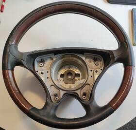 A1226 Mercedes-benz Steering Wheel Wood Leather