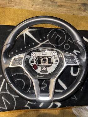 A2044604603 Mercedes-benz 12 / 15 C250c350 Coupe Steering Wheel Leatherw/paddle Shifters W204oem