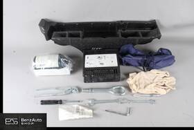 A2306841337 Mercedes-benz 03-08 R230 Sl55 Amg Foam Tool Kit Storage Spare Tire Oem 2306841337