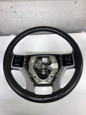 7l94-3f563-ca35b8 Mercury 06 07 08 09 Mountaineer Black Leather Steering Wheel