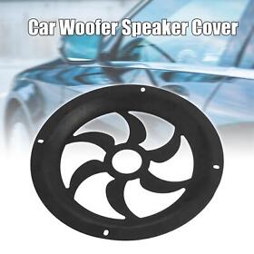Metal Round Truck Car Woofer Cover Speaker Subwoofer Grill Black 21cm