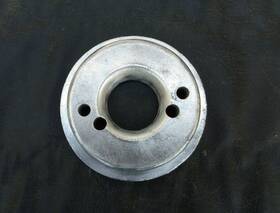 17h2545 Mg Mgb Original Air Filter Alloy Back Plate Adaptor For Hs4/ Hif4 Carburetors