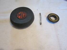 33689a2873 Mg Mgb Steering Wheel Center Horn Button With Contact Ring