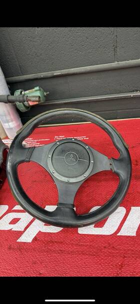 100378zz Mitsubishi Lancer Evolution Evo 9 Momo Steering Wheel Ct9a