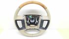 Mkz 187161029lkq Lincoln Driver Steering Wheel Tan Audio Cruise Control Oem