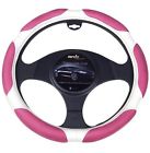 9055 Moda Leatherette Ergo Motorsports Pink Steering White Large Supreme Whe Prices