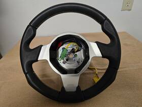 6004348 Momo Tesla Roadster Steering Wheel And C Spring Stitch Dark Grey Italy