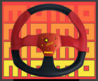 Apa34rd1r Momo Apache Steering Wheel 340mm Black-red Ships From Usa Rare Nos