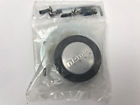 Momo Italy Horn Button Steering Wheel Silver Aluminum Retainer Ring