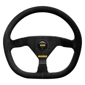 Mod88 Momo R1988/32s For Steering Wheel 320 Mm - Black Suede/black Spokes