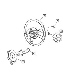 0ug871l8ac Mopar Genuine Steering Wheel Ug871l8ac