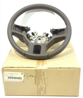 1th301tvaa Mopar New Oem Dodge Ram Brown Leather Steering Wheel 2009-2012 Trucks