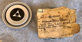 Mopar 2227110 Nos 1960-70s Dodge Horn Cap / Bracket Plate Truck Van A-100 Etc