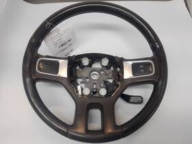 235.ch8m11 Mopar 09-12 Dodge Ram 1500 Heated Brown Leather Steering Wheel With Buttons Oem 12421070
