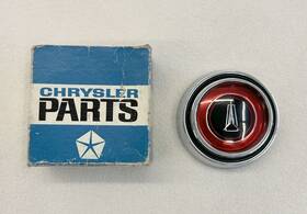 2530965 Mopar Nos 1966 Plymouth Horn Button Cap Satellite Belvedere Ii Fury Iii 2dr Conv