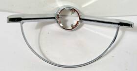 2823667 Mopar 1966-67 Chrysler 300 Imperial New Yorker Chrome Steering Wheel Horn Ring Oem