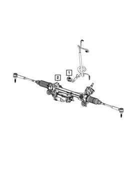 68294484ad Mopar Genuine Electric Power Steering Wiring