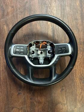 6mu512x7ad Mopar 2019-2022 Ram 2500-3500 Polyurethane Steering Wheel