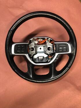 6wr73tx7aa Mopar 2019-2022 Dodge Ram 2500 3500 Oem Steering Wheel