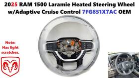 7fg851x7ac Mopar 2025 Ram 1500 Laramie Heated Steering Wheel With Adaptive Cruise Control