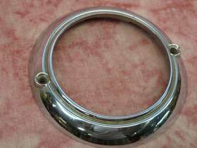 Cb-16020 Mopar 1949 Dodge Steering Wheel Horn Button Chrome Nice Hot Rat Rod