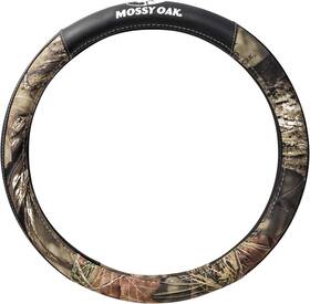 Mossy Oak 190727170923 Camo Steering Wheel Cover Universal 15 Cotton