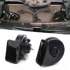 Motorshop168 550729551098 2x Universal Snail Horn 12v 125db Waterproof Loud Dual Pitch For Honda Ford Bmw