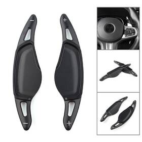 Mo2050yfa068-1 Motorshopusa For Bmw 5 7 Series X3 X4 X5 Black Pair Steering Wheel Paddle Shifter Extension