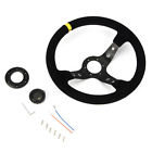 Mppj0011-5423 Universal Black Deep Dish Racing Sport Steering Wheel 705495040936