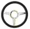 Ms140-55wp Eddie Motorsports Classic Billet Steering Wheel