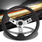 Mur-stw-ty007-sl Urmarketoutlet Black Spokes Deep Dish Steering Wheel Horn Button