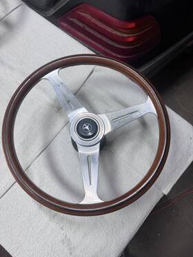 Nd.2300.msp4199 Nardi - Mercedes-benz 230sl W113 Wood Steering Wheel 390mm 15.35 Italy