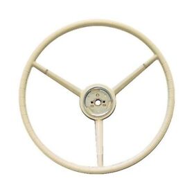 B7s-3600-a New 1957 Thunderbird White Steering Wheel