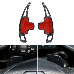 Newyoutube 286452456064 2x Steering Wheel Shift Paddle Extension For Mercedes Benz A B C E Glk Slk Class