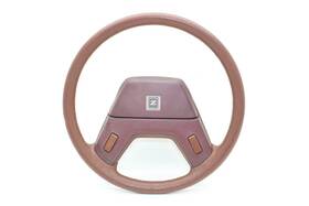 235.da1z83 Nissan Red Steering Wheel Assembly Fits 82-83 280zx Leather Is Cracking