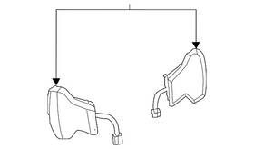 255496ra0a Nissan Genuine Shift Paddle