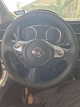 48430-1ka0a Nissan 2017-2019 Sentra Steering Wheel Black Oem