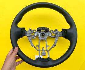 48430-3sg5a Nissan 2013-2019 Sentra Driver Steering Wheel Black Wrapped Oem