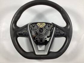 48430-4rb1a Nissan 2016-2019 Maxima Black Leather Steering Wheel With Controls Oem