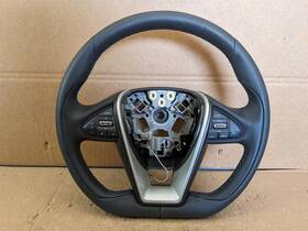 48430-4rh1b Nissan Blemished Oem 2016-2019 Maxima Black Leather Blue Stitch Steering Wheel