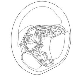 48430-5ee6a Nissan Genuine Steering Wheel
